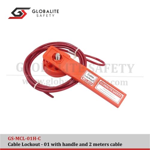 Gs Mcl 01h 2c Cable Lockout With Cable And Tool Application: Industrial