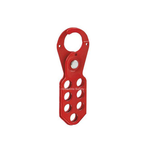 Red Standard Lockout Hasp With 7 Holes