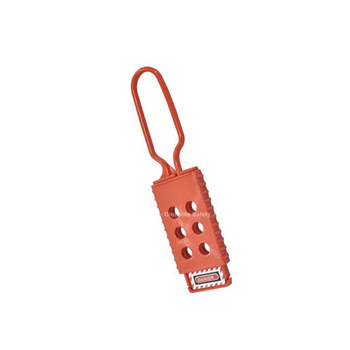 Red Flexible De-electric Lockout Hasp