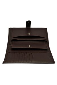 GENUINE LEATHER TRAVEL WALLET / KEY CASE COMBO BOX