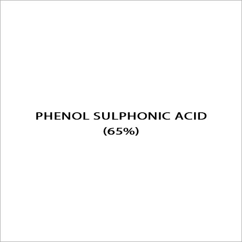 Phenol Sulphonic Acid Application: Industrial