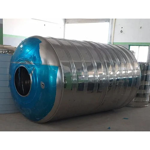 500 L Horizontal Cylindrical Chemical Storage Tank