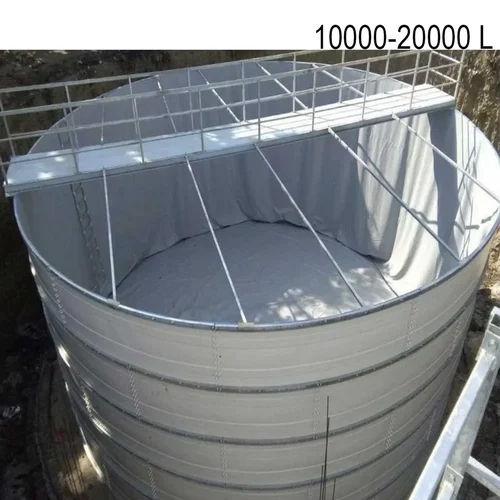 White Industrial Hdpe Chemical Storage Tank