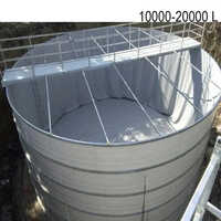 Industrial Hdpe Chemical Storage Tank - Color: White