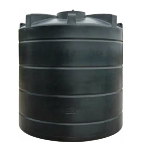 Industrial Chemical Storage Tank - Color: Black