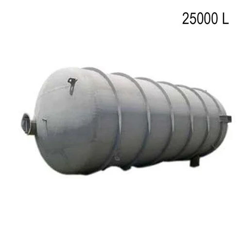 Mild Steel Horizontal Cylindrical Tank