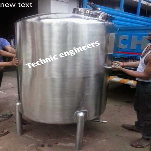 Storage Mixing Tank - Application: Chemical