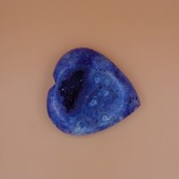 Agate Druzzy Purple Hearts - Feature: Easy To Clean