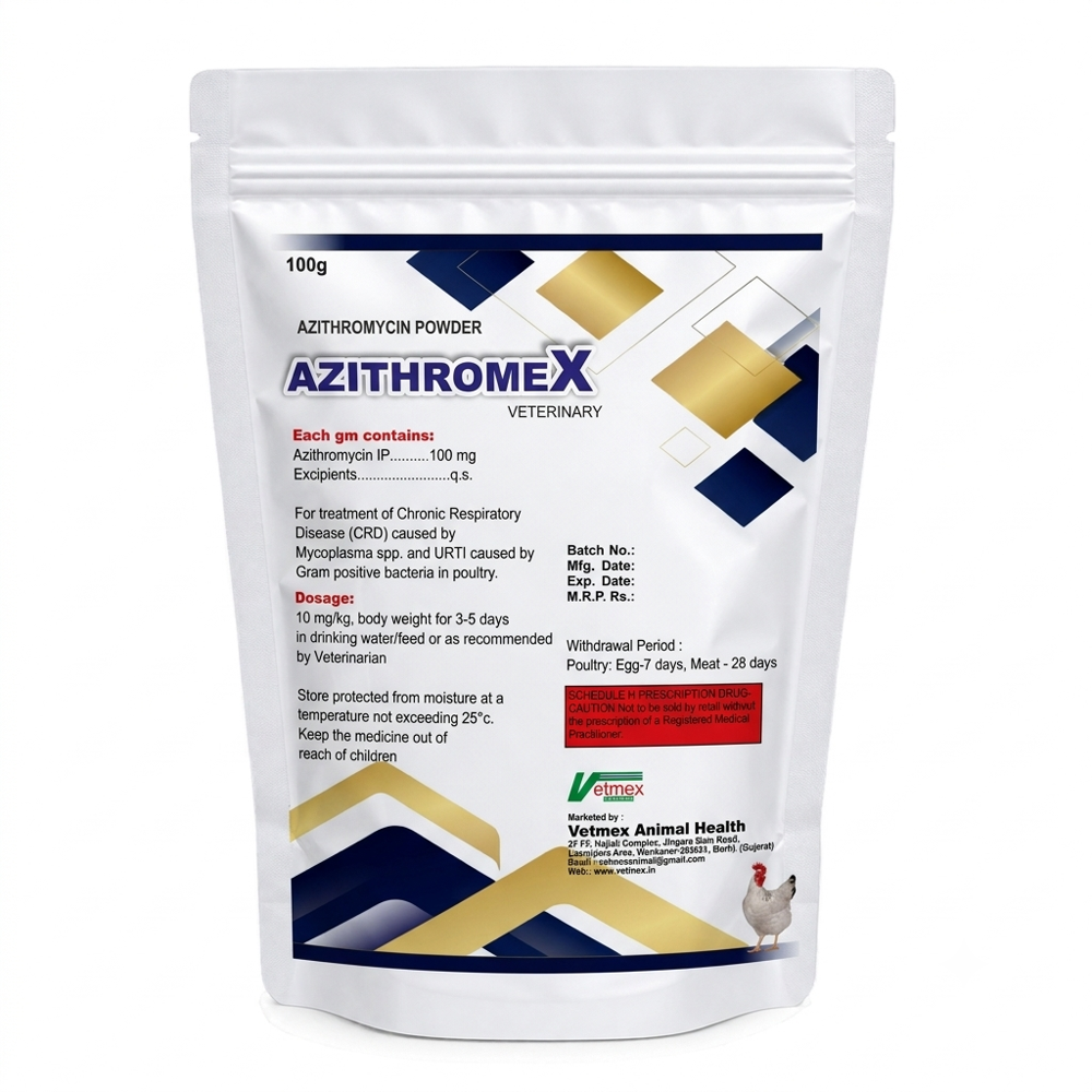 Azithromycin ip 10% poultry