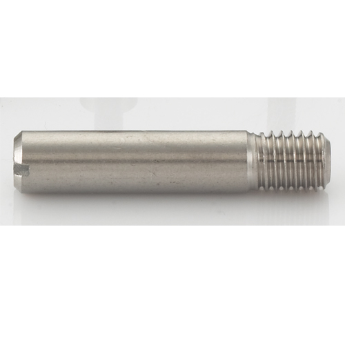 Din427 Slotted Headless Screws - Color: Silver
