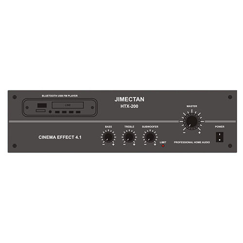 Black Htx-200 4.1 Home Amplifier