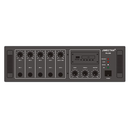 Black Pa-300 Mixer Amplifier