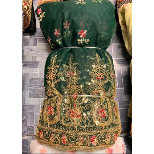 Embroidery Smooth Texture Net Fabrics