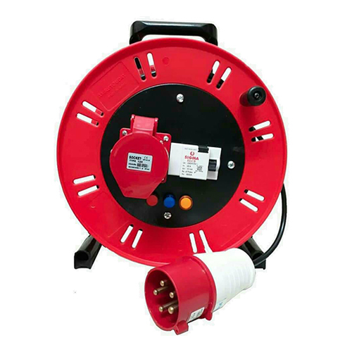 Heavy Duty Cable Drum Reel - Copper Conductor, Rubber Insulation | Reliable Performance with Warranty for Industrial Use