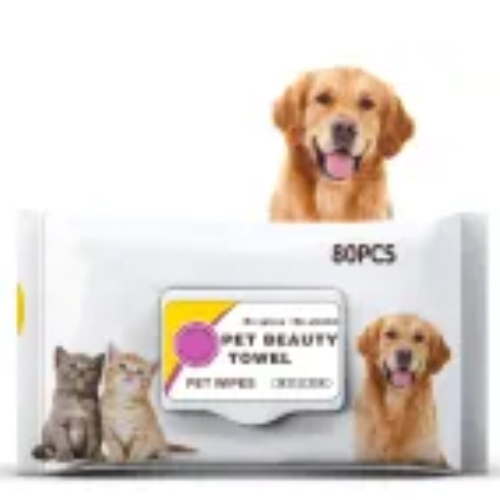 80pcs Out Cleaning Tear Mark Removing Pet Wipes OEM ODM