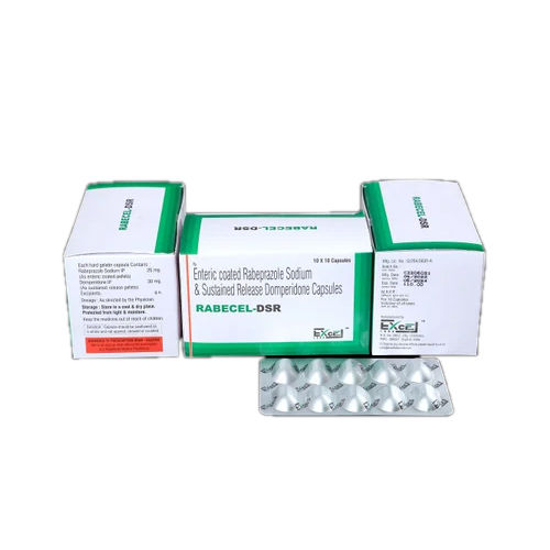 Rabeprazole Sodium IP 20 mg  Domperidone IP 30 mg Capsule