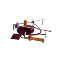 Plate Bearing Test - Steel, Dial Gauge 0.01mm, 50 Tonne Hydraulic Jack, 5m Flexible Metal Pipe, Plates 30-75cm | Accurate Readings, Durable Design, In-situ Testing