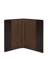 GENUINE LEATHER GENTS WALLET / PASSPORT HOLDER COMBO BOX