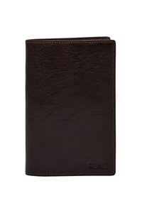 GENUINE LEATHER GENTS WALLET / PASSPORT HOLDER COMBO BOX