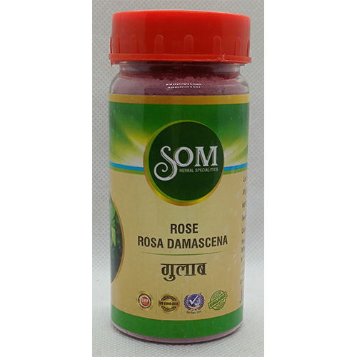 100% Organic Rose Petals Powder - Ground Rose Petals - 500 Gm