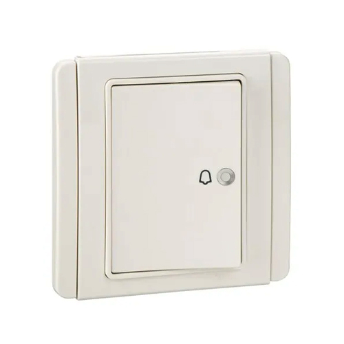 White Schneider E3031Hbp-Ww 4A Modular Door Bell Switches