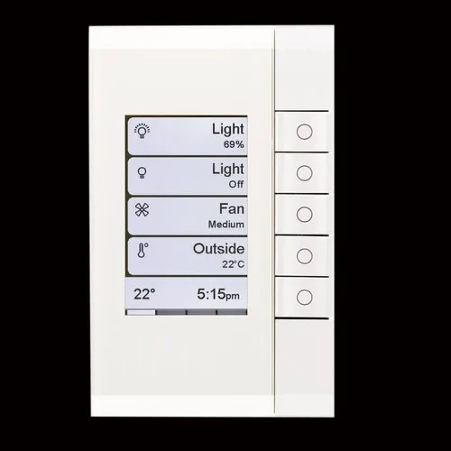 Cover Plate: Pure White Grid: Black 5085Edlb-Pw C Bus Input Channel Relay Module