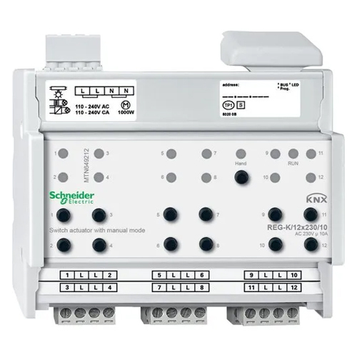 MTN649212 KNX Switch Actuator