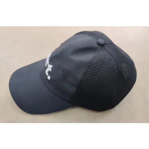 Black Promotional Sports Cap
