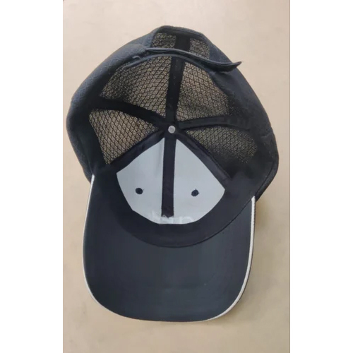 Black Promotional Sports Cap