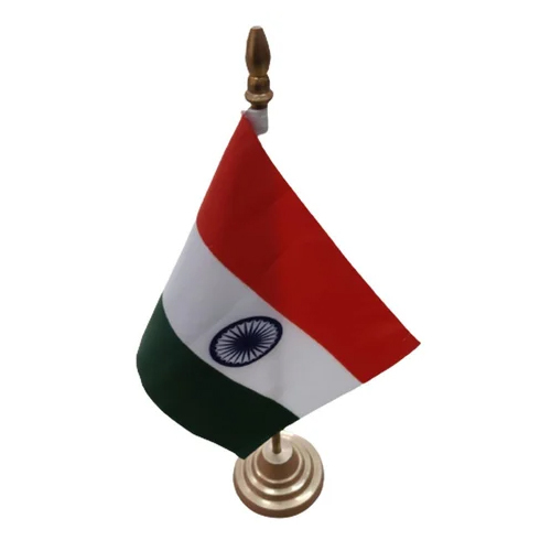 Table Mounted Indian National Flag