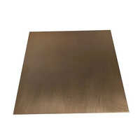 Naval Brass Plate - Customizable Sizes And Thicknesses | Corrosion Resistant, High Tensile Strength, Excellent Electrical And Thermal Conductivity