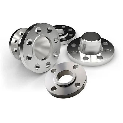 Silver Titanium Flanges