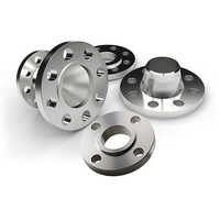 Titanium Flanges - Industrial Grade Titanium, Round Shape, Silver Color | Superior Strength, Corrosion Resistant, Lightweight, High Pressure & Temperature Endurance