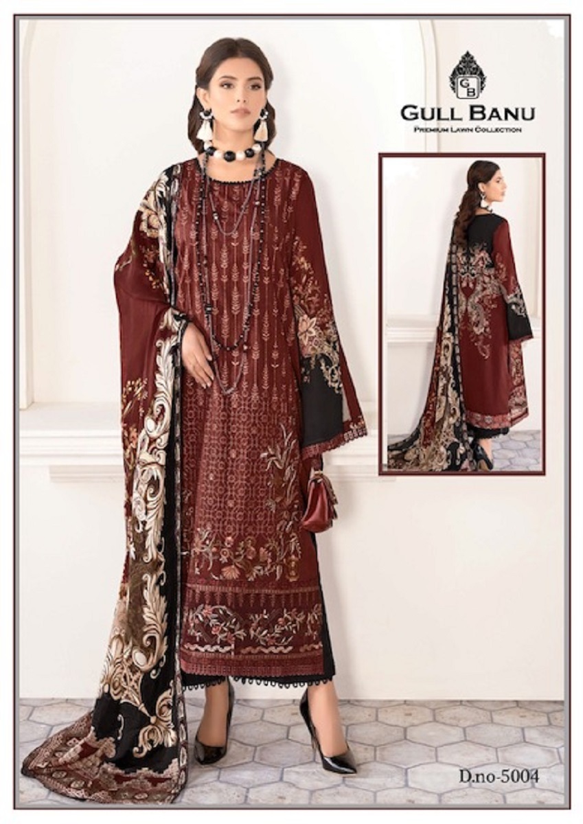 Gull A Ahmed Gullbanu  Dress Material