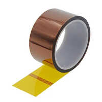 Esd Captain Tape - Adhesive Esd Anti-static Tape, 70 M Length, Brown Color, Waterproof, Ideal For Electronic Work