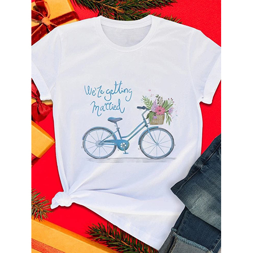 Ladies Round Neck T-Shirt