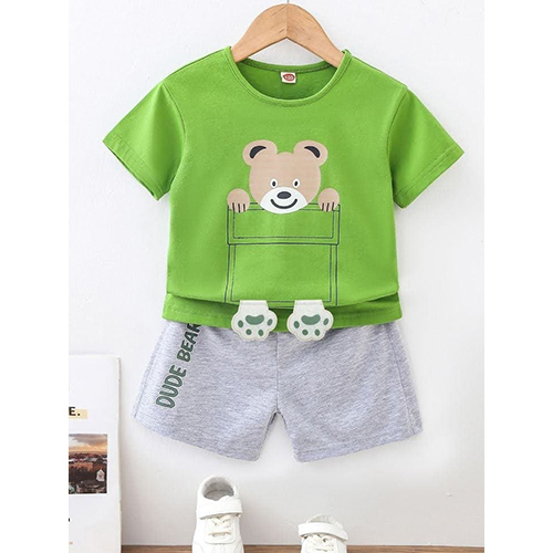 Boys Green  T-Shirts