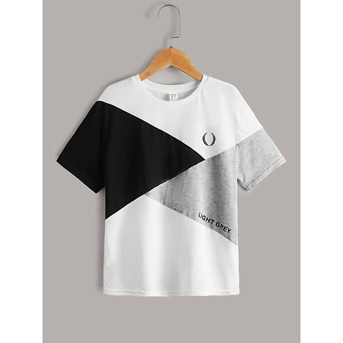 Boys Cotton Round Neck T-Shirt