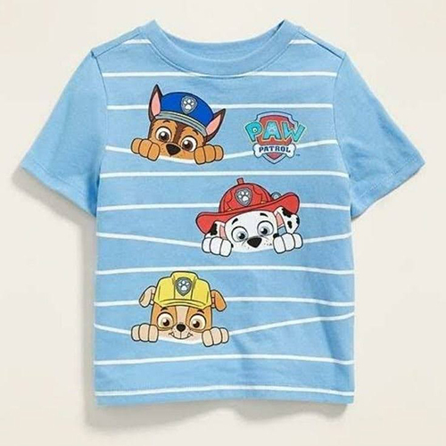Girls Cotton Round Neck T-Shirt