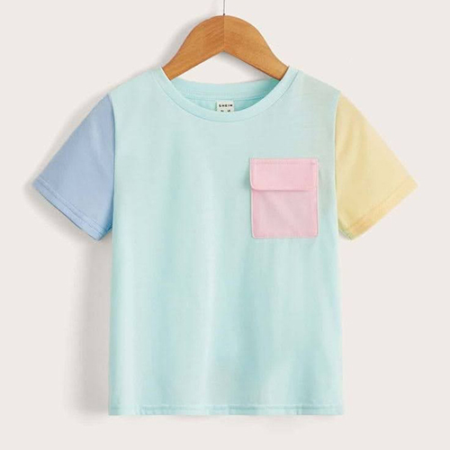 Girls Round Neck T-Shirt