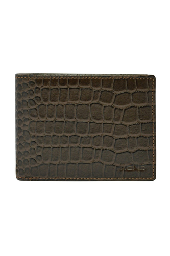 GENUINE LEATHER BROWN GENTS WALLET
