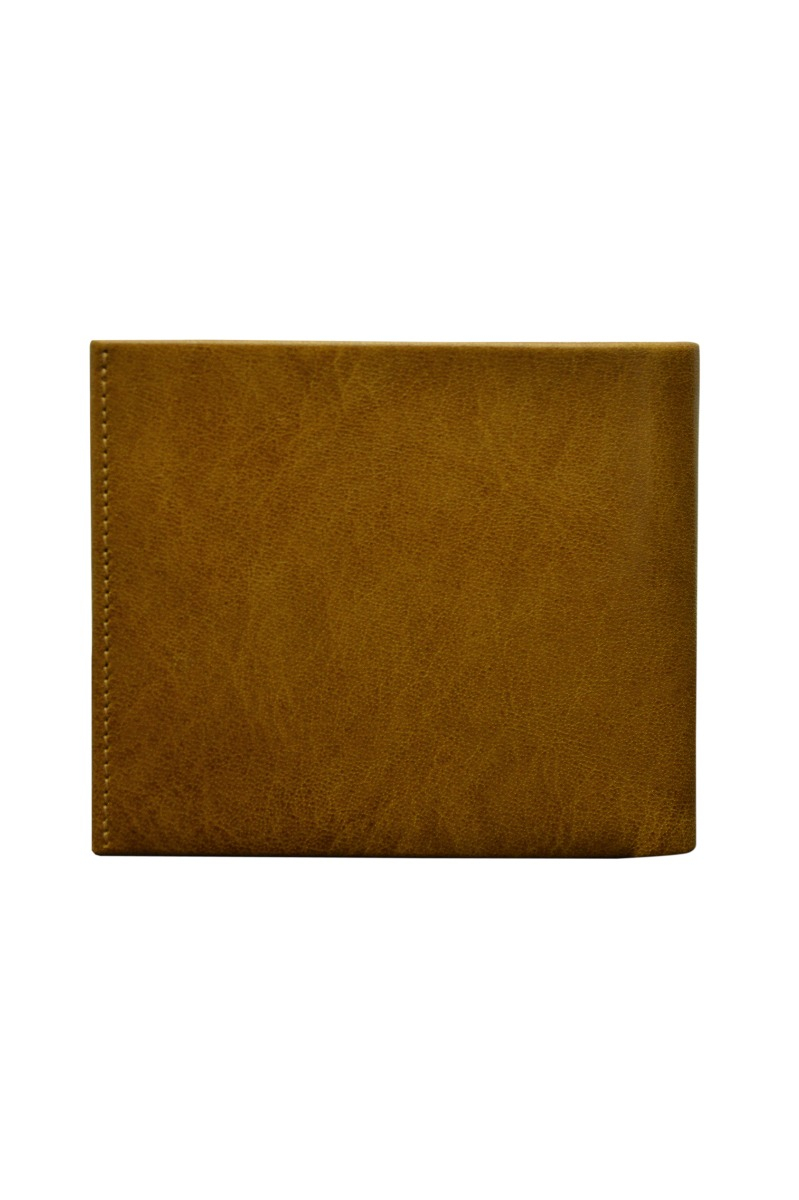 GENUINE LEATHER MUSTARD GENTS WALLET