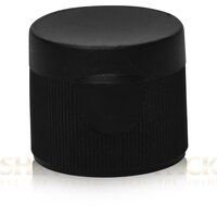 24mm RIBBED FLIP TOP CAP