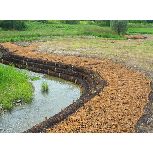 Light Brown Coco Geotextile For Soil Erosion Control at Best Price in ...