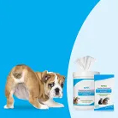 70pcs Out Cleaning Tear Mark Removing Pet Wipes