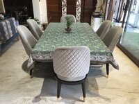 Hand Block Printed Table Cover - Color: Multicolor
