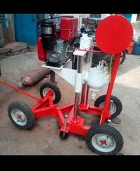 Core Cutting Drilling Machine - Max Core Diameter 150 Mm, Height 1300 Mm, Base 600 X 1200 Mm, Colors: Red | Diesel Engine, Height Adjustable, Easy Transport, Precise Cutting
