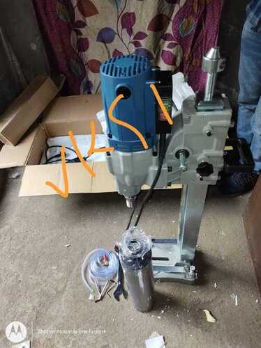 Core Cutting Drilling Machine Motorized - 220v/50hz, 2800w Power, 840rpm No-load Speed, Max Bit Diameter 150mm | Compact Design, Durable Motor, Easy Maintenance, Smooth Drilling