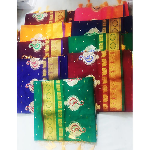 Multicolor Ladies Designer Yeola Paithani Sarees