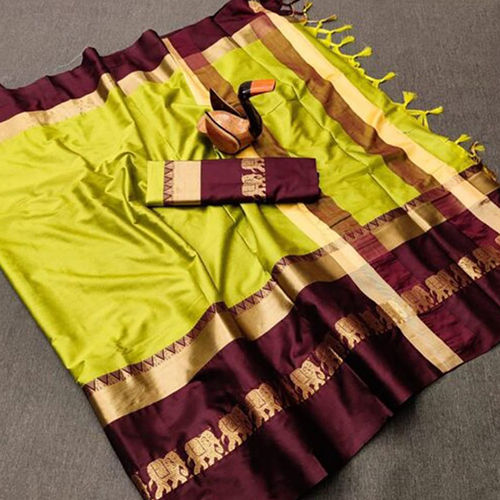 Multicolor Ladies Silk Sarees